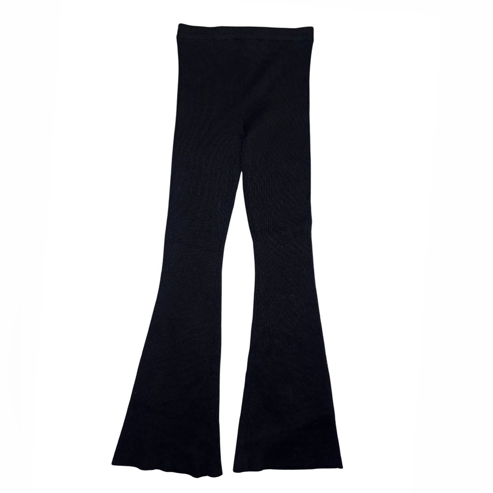 Kids Black Flared Bottoms